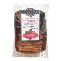 TOAST CROUST. CRANBERRY 75G