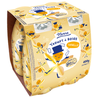 NOVA JOGHURTDRINK VANILLE 4X100G