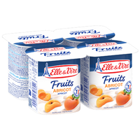 ELLE &VIRE ABRIKOOS 4X125GR
