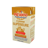 CREME PRESIDENT 35% 1L BRICK