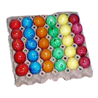 OEUFS COULEURS X30 (PLASTIC)