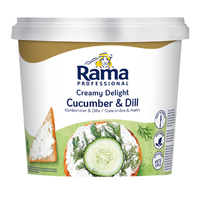 RAMA CREAMY DELIGHT KOMKOMMER & DILLE 1.5KG