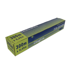 SARAN FILM ROULEAU 300M X45CM CLINGFILM