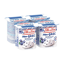 ELLE & VIRE GRIECHISCHE HEIDELBEERE 4 X 125G