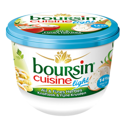 BOURSIN CUISINE LIGHT AIL/FH 230G