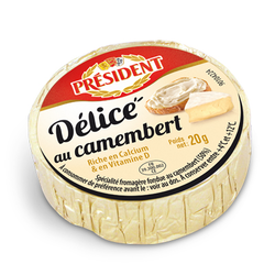 DELICE CAMEMBERT PRESIDENT 36X20G