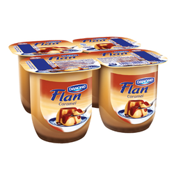 FLAN DANETTE CARAMEL 4X125G