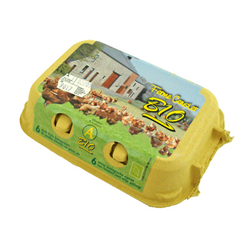 OEUFS BIO 'TV' 6PC*