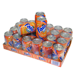 FANTA ORANGE BOITES 24X0.33L