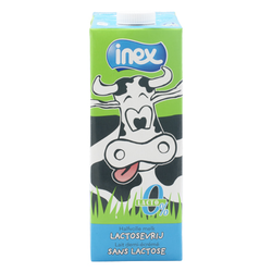 INEX DEMI-ECREME ZERO LACTOSE 1L